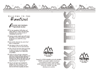 SkiTips for SkiTops - Click Here