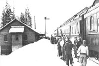 1950's Ski Train - Click Here for a larger view